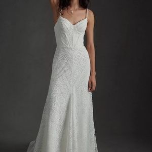 BHLDN Wedding Dress - Never Worn - Tags On - Rish Anna Gown - Size 10